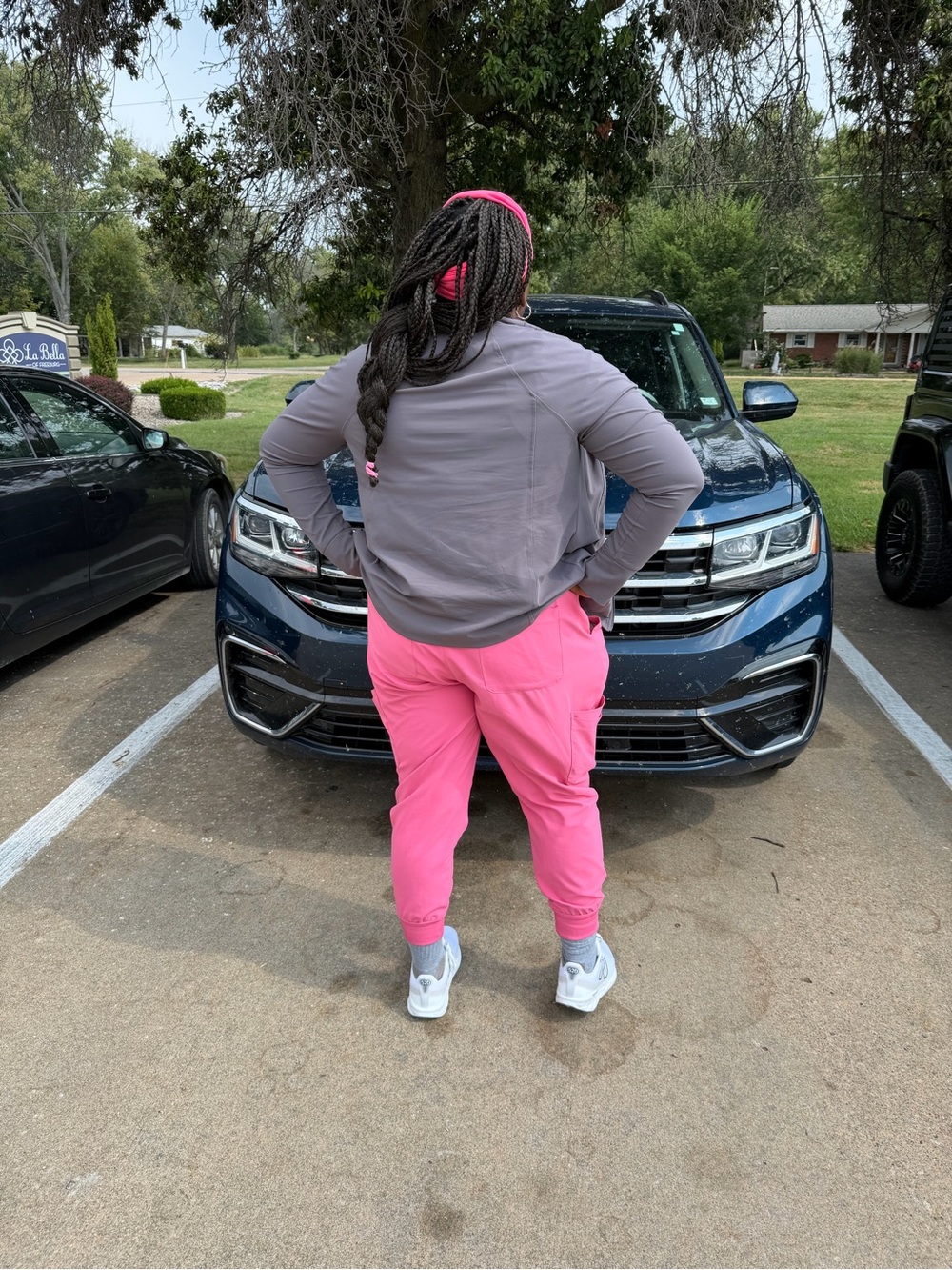Women's Pink Jogger Pants - Comfortable Everyday Fit